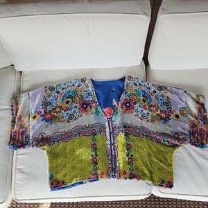 Johnny Was cropped jacket